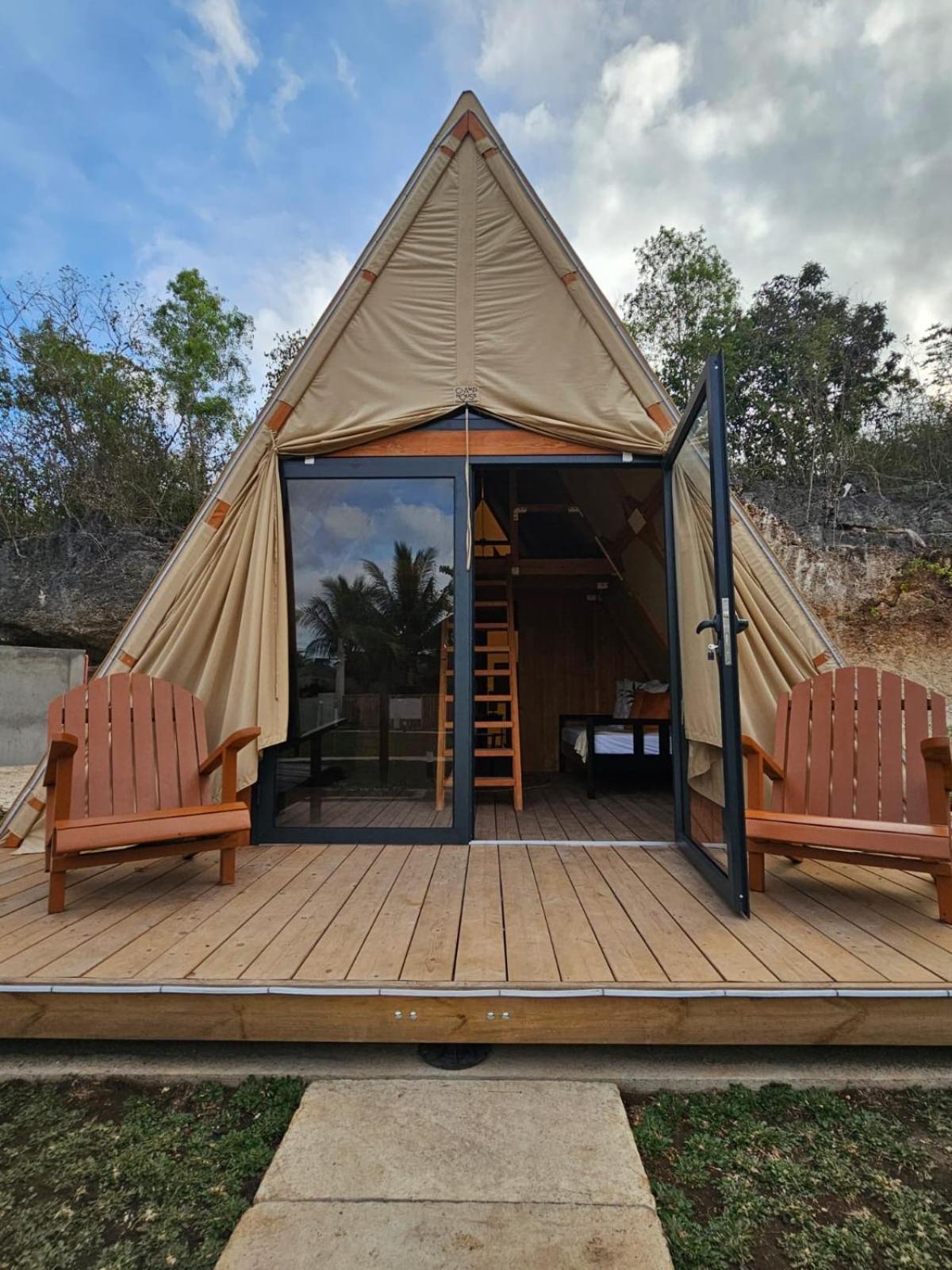 Aquamare Beach Camp Resort Siquijor Exterior photo